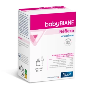 Babybiane Réflexe nourrisson Pileje - flacon-pipette de 30ml