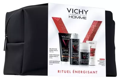 Coffret Mon rituel énergisant Vichy homme- coffret de 4 produits