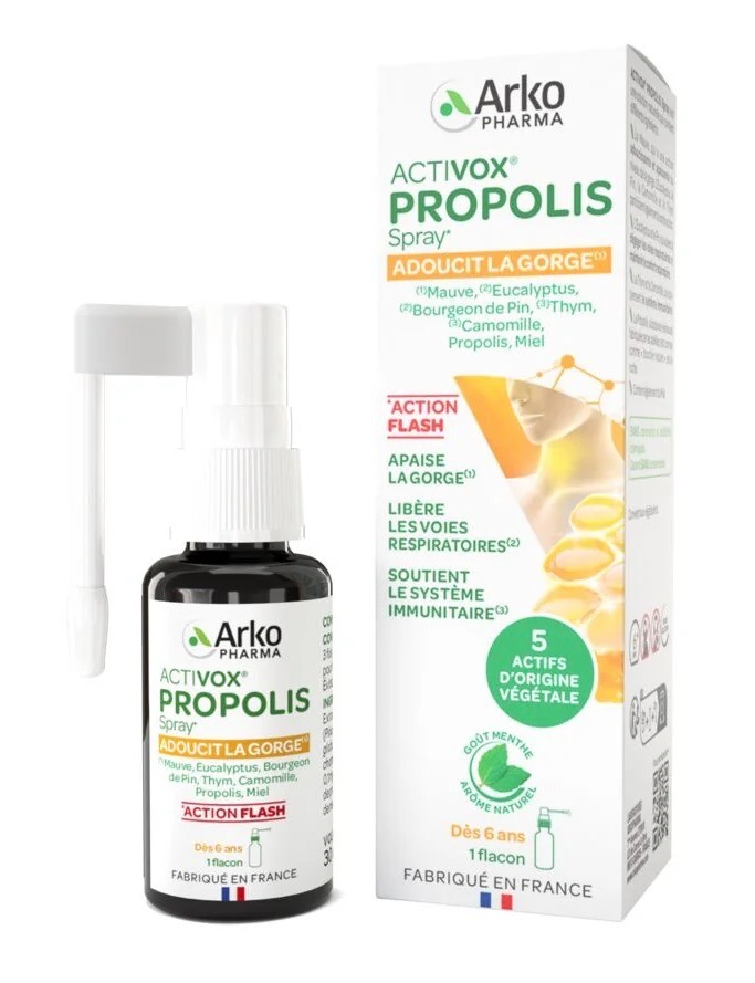 Activox propolis spray gorge Arkopharma - spray de 30ml