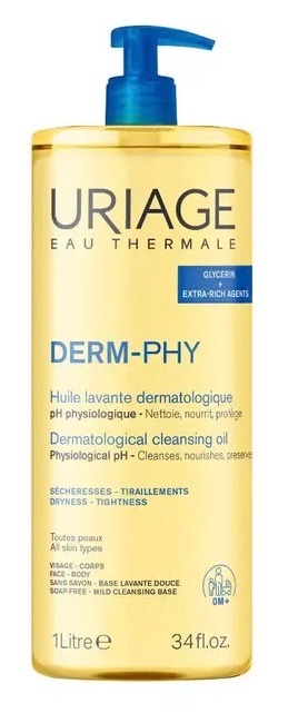 Derm-phy huile lavante dermatologique Uriage