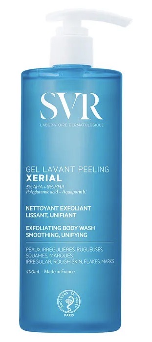 Xerial gel lavant peeling SVR - flacon-pompe de 400ml