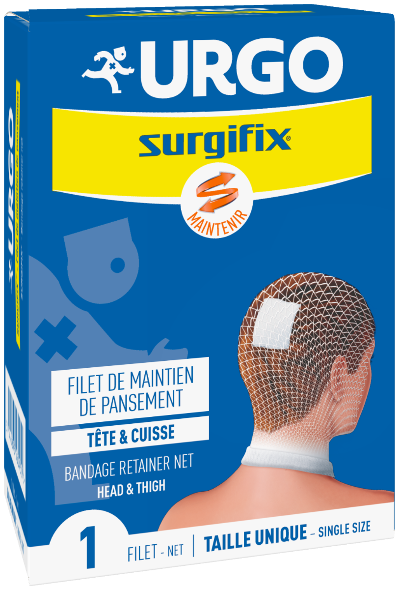Surgifix Filet de maintien de pansement t&ecirc;te & cuisse Urgo - 1 filet