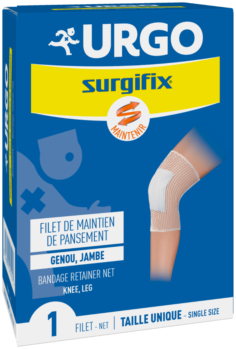 Surgifix Filet de maintien pansement genou jambe Urgo - 1 filet