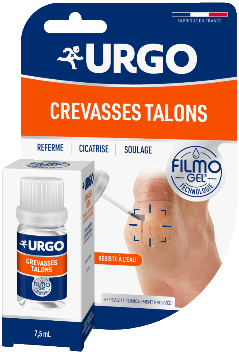 Filmogel Crevasses talons fendillés Urgo - flacon de 7,5ml