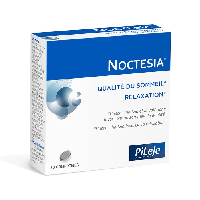Noctesia qualité du sommeil et relaxation Pileje