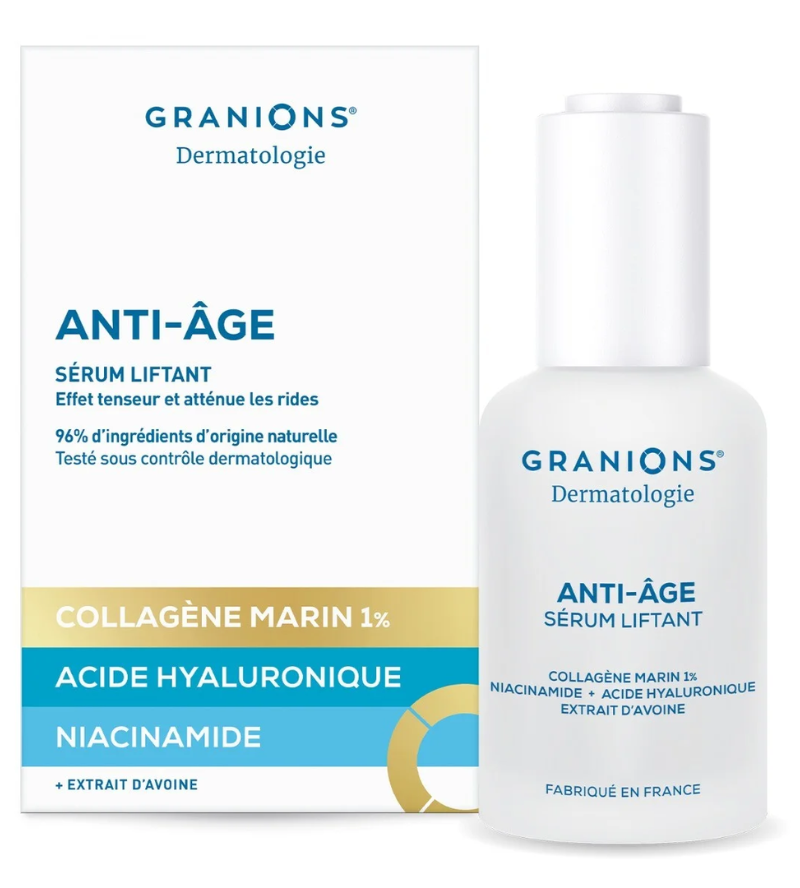Anti-&acirc;ge s&eacute;rum liftant Granions - flacon-pipette de 30ml