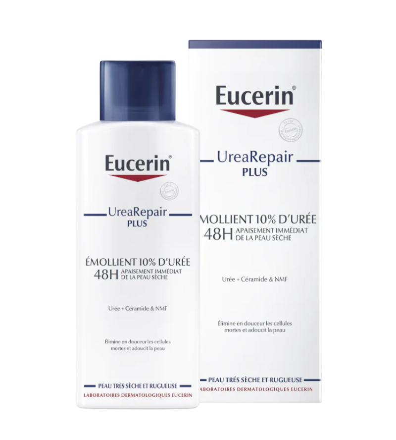 Complete repair emollient réparateur 10% urée Eucerin - flacon de 250 ml