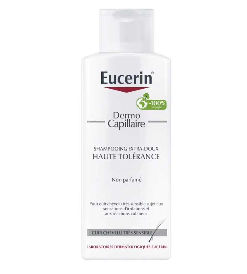 Shampooing Dermo Capillaire Haute Tolérance Eucerin - Flacon de 250 ml
