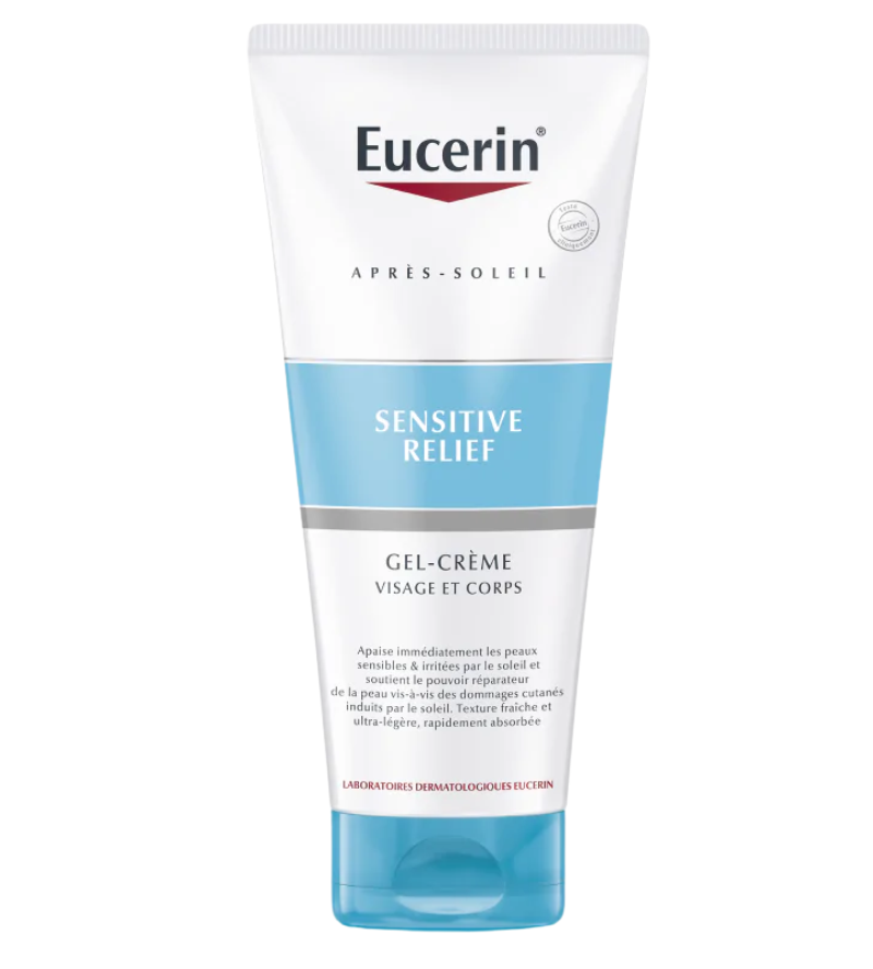Sun Protection Sensitive Relief gel-crème après-soleil Eucerin - tube de 200 ml