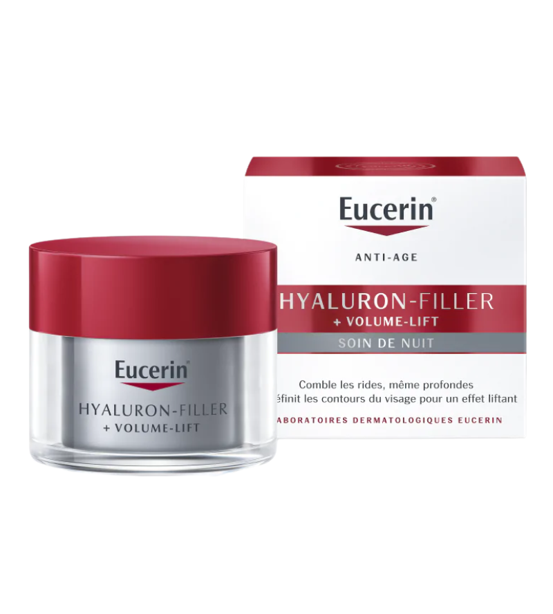 Hyaluron-Filler + volume-lift Soin de nuit Eucerin - Pot de 50 ml