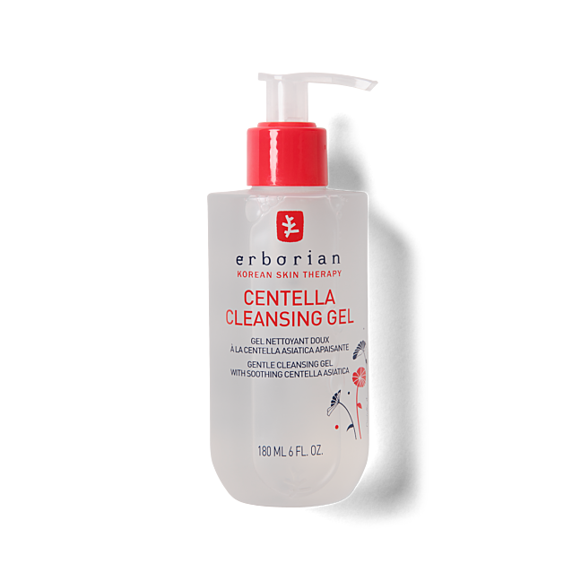 Centella Cleansing gel nettoyant doux Erborian - flacon-pompe de 180ml