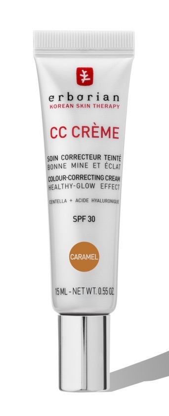 CC crème à la Centella Asiatica teinte caramel SFP30 Erborian - tube de 15ml