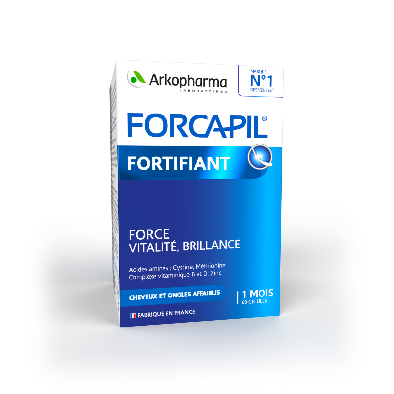 Forcapil cheveux et ongles Arkopharma