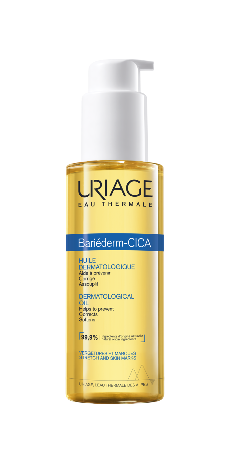 Bari&eacute;derm Cica-Huile soin dermatologique Uriage - flacon de 100 ml