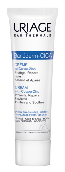 Bari&eacute;derm Cica cr&egrave;me r&eacute;paratrice au Cu-Zn Uriage