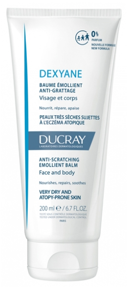 Baume Émollient Anti-Grattage Dexyane Ducray - flacon de 200 ml