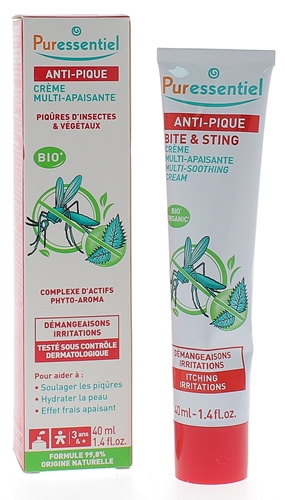 Puressentiel crème multi-apaisante anti-pique – tube 40 ml