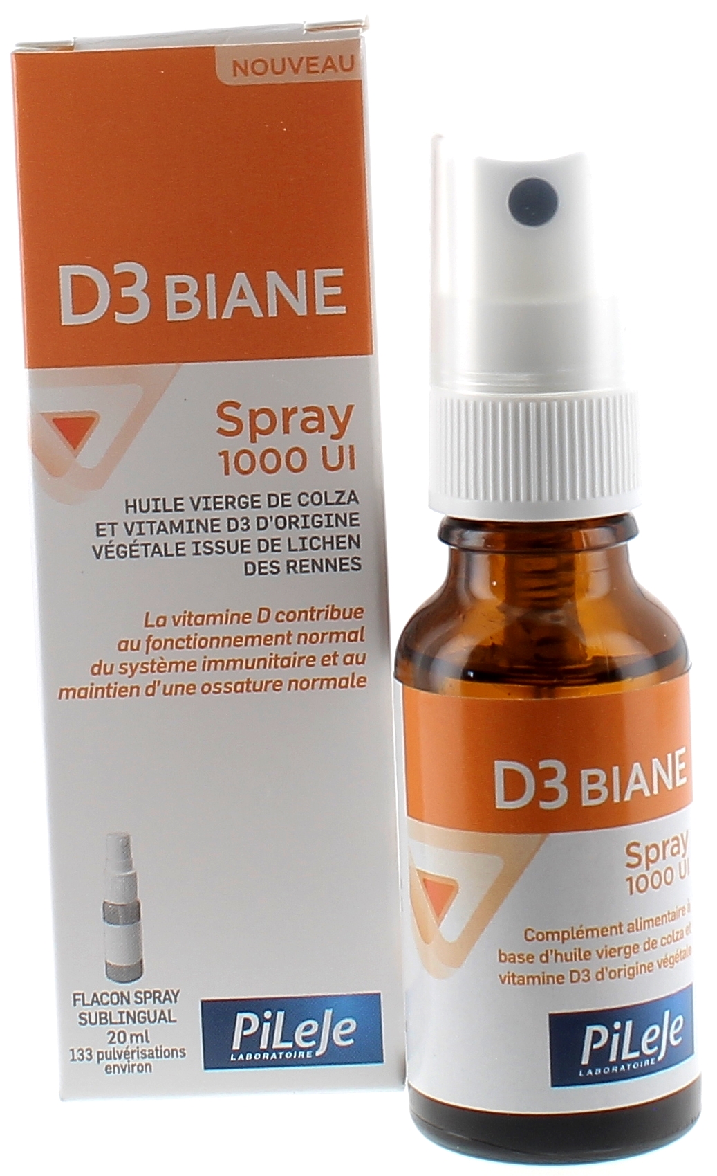 D3 Biane Pileje - spray de 20 ml