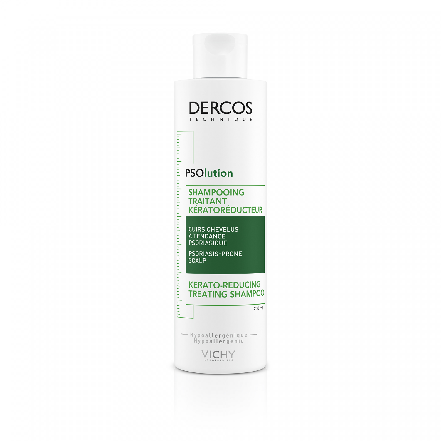 Dercos PSOlution shampooing traitant kératoréducteur Vichy – 200 ml
