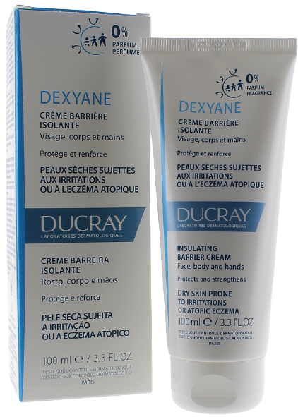 Dexyane crème barrière isolante Ducray - tube de 100 ml