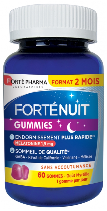 FortéNuit Forté Pharma – 60 gummies