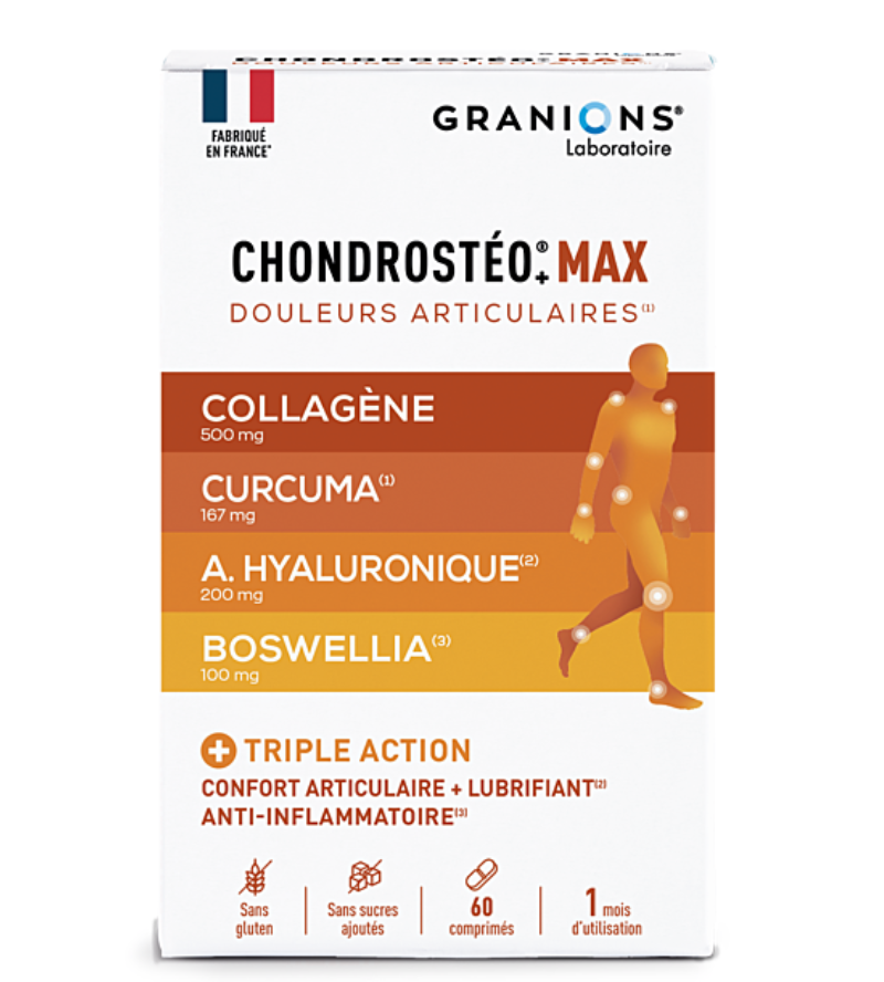 Chondrostéo+ max Granions - boite de 60 comprimés