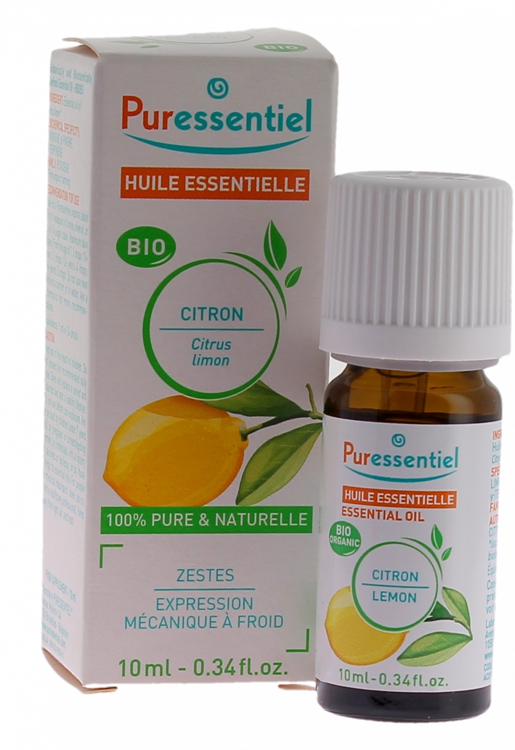 Huile essentielle bio Citron Puressentiel