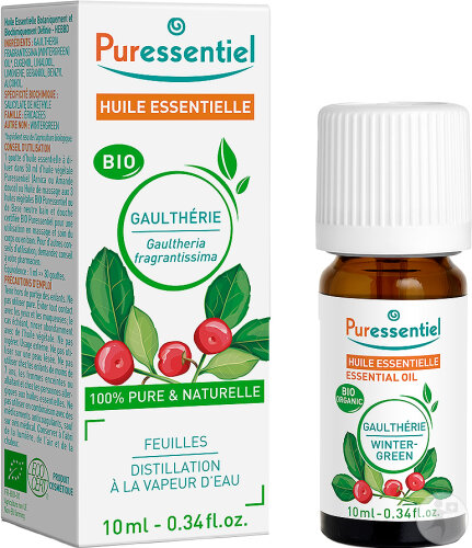 Huile essentielle bio Gaulth&eacute;rie Puressentiel