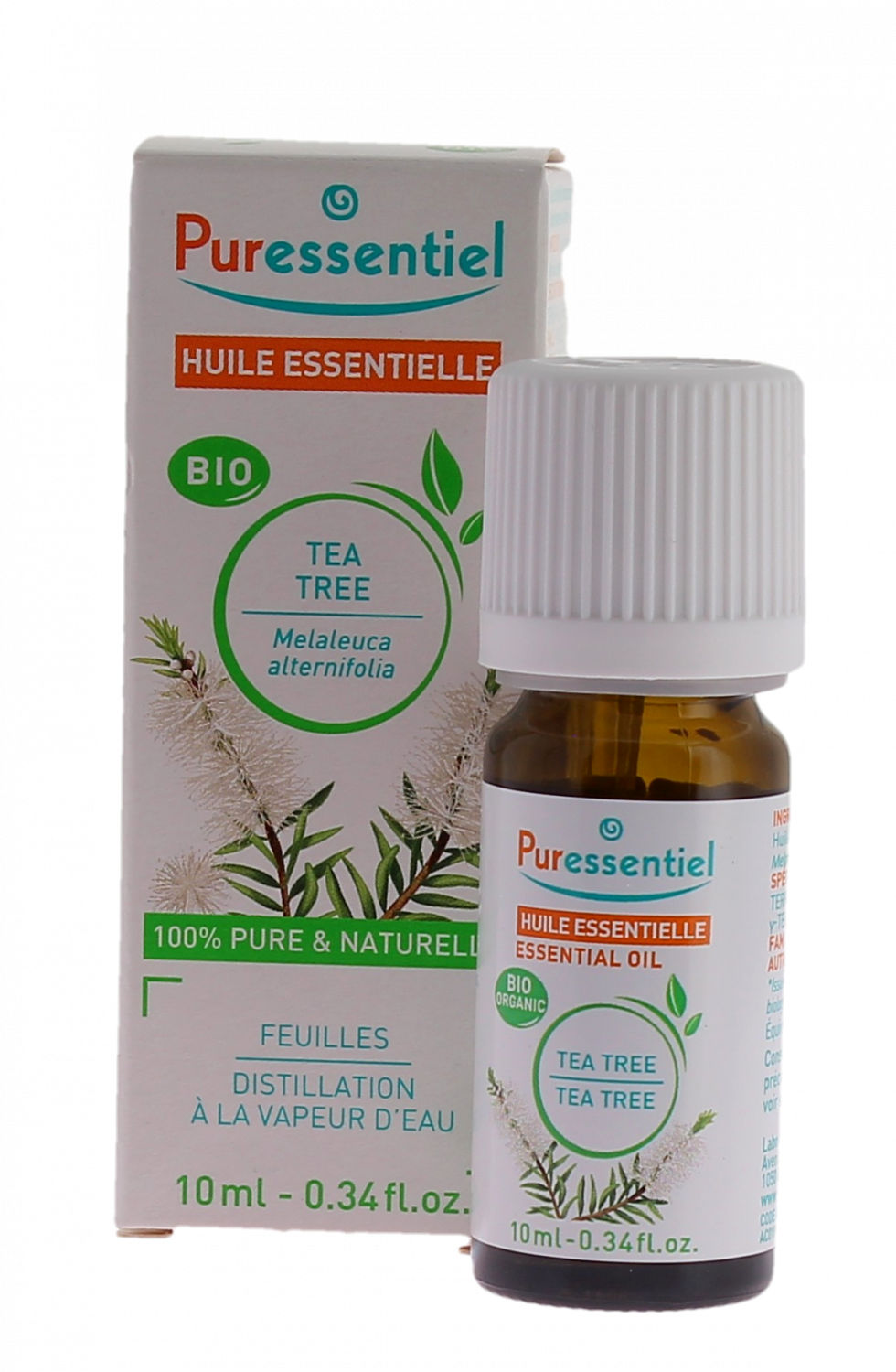Huile essentielle bio arbre &agrave; th&eacute; Puressentiel &ndash; 10 ml