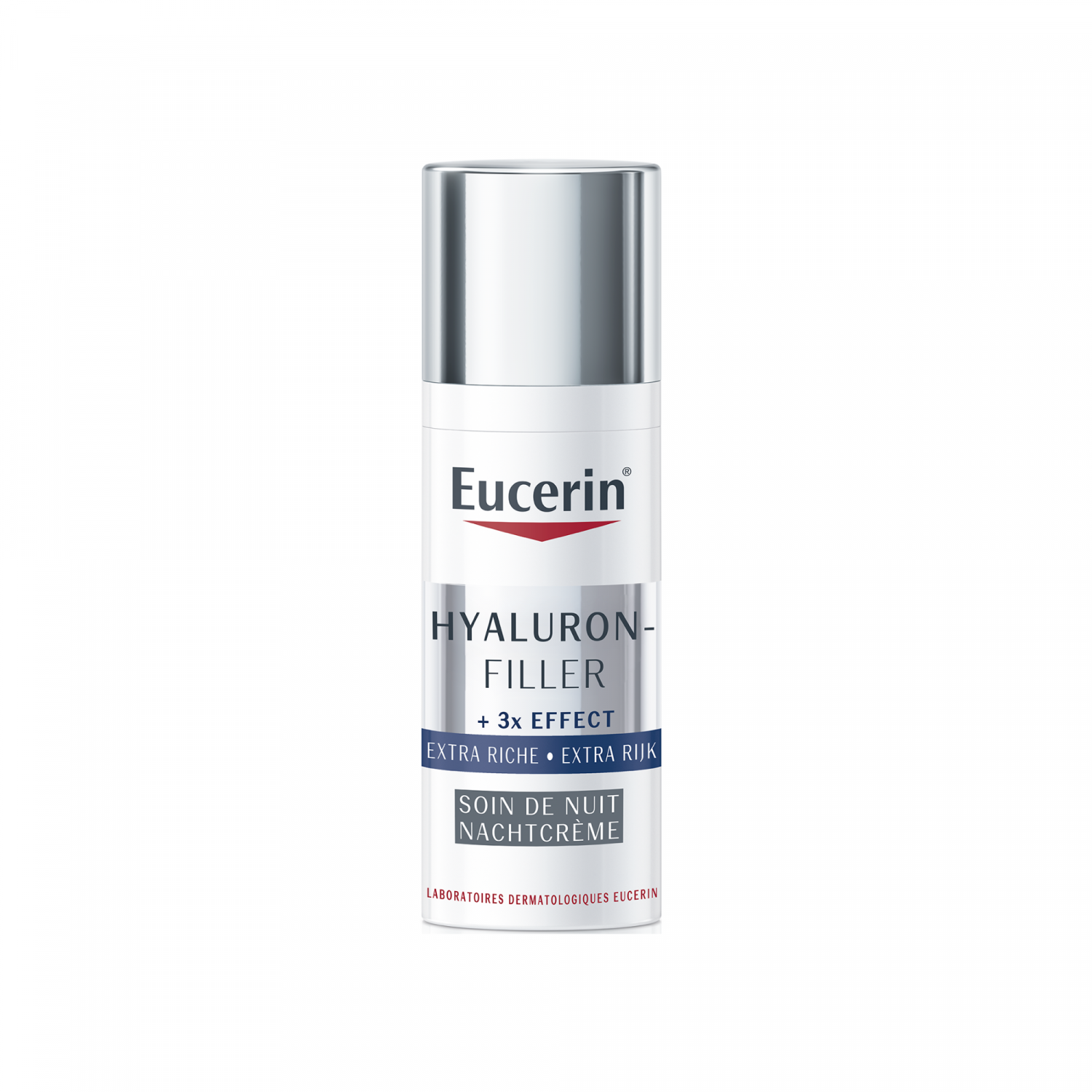 Hyaluron-filler extra riche soin de nuit Eucerin - tube de 50 ml