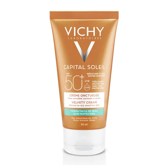 Capital Soleil Crème onctueuse protectrice SPF50+ Vichy - tube de 50 ml