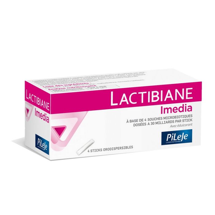 Lactibiane Imedia microbiote Pileje – 4 sticks orodispersibles
