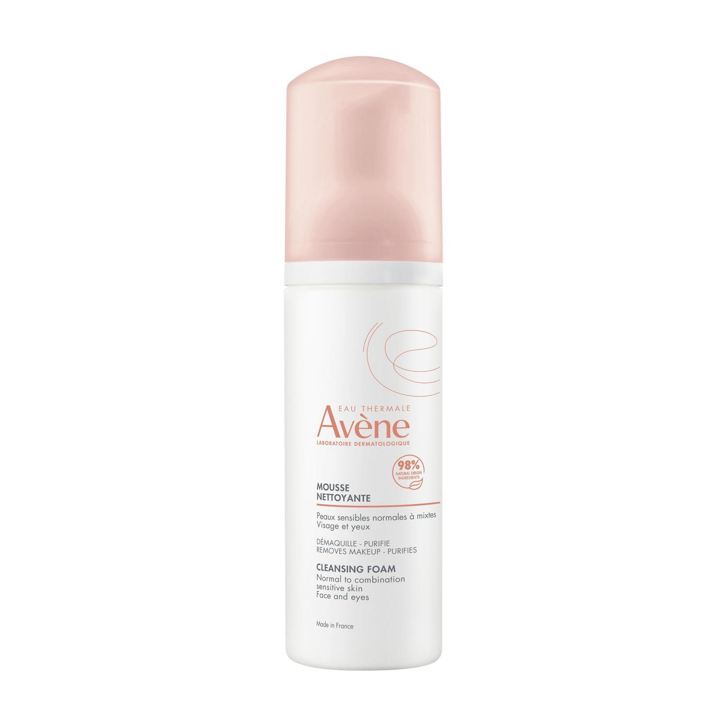 Mousse nettoyante matifiante Avène - flacon de 150 ml