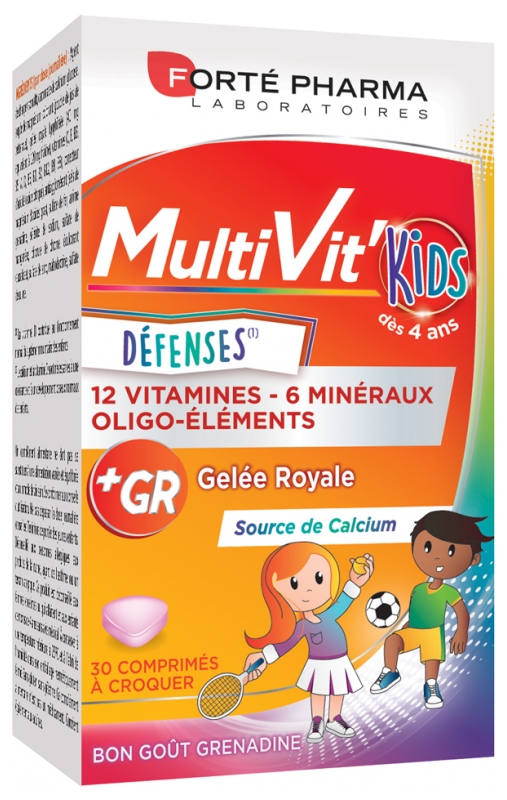 Multivit'Kids Défenses Forte Pharma