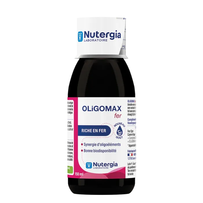 Oligomax Fer Nutergia - flacon de 150 ml