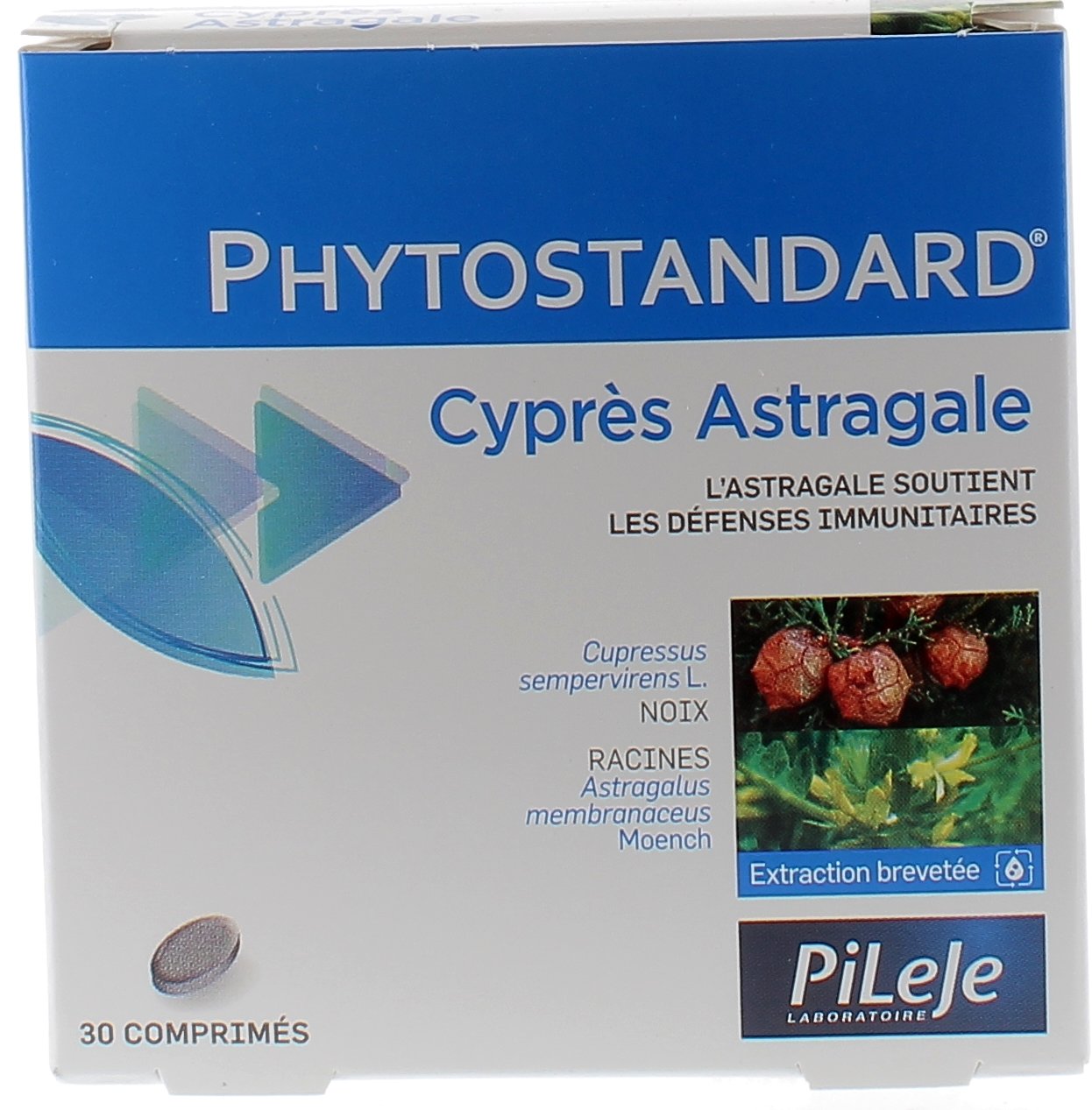 Phytostandard de Cypr&egrave;s-Astragale Pileje - bo&icirc;te de 30 comprim&eacute;s