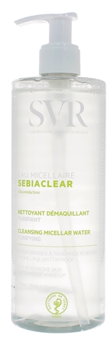Sebiaclear Eau micellaire SVR - flacon-pompe de 400 ml