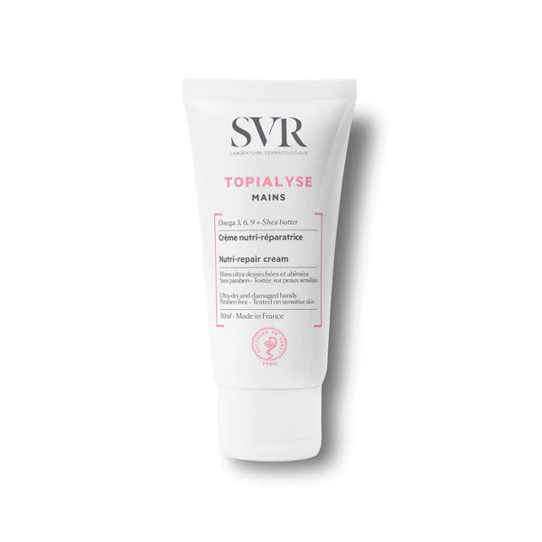 Topialyse crème mains sèches SVR - tube de 50ml