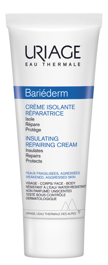 Bari&eacute;derm cr&egrave;me isolante r&eacute;paratrice Uriage - tube de 75 ml