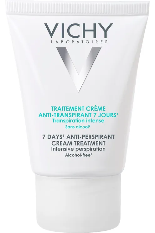 Traitement crème anti-transpirant 7 jours Vichy - tube de 30 ml