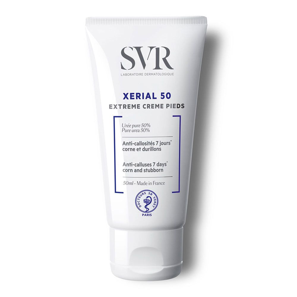 Xérial 50 Extrême crème pieds SVR – tube 50 ml