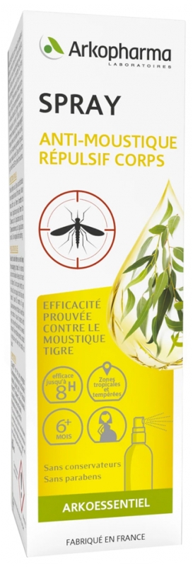 Arko Essentiel Spray anti-moustique Arkopharma - spray de 60 ml