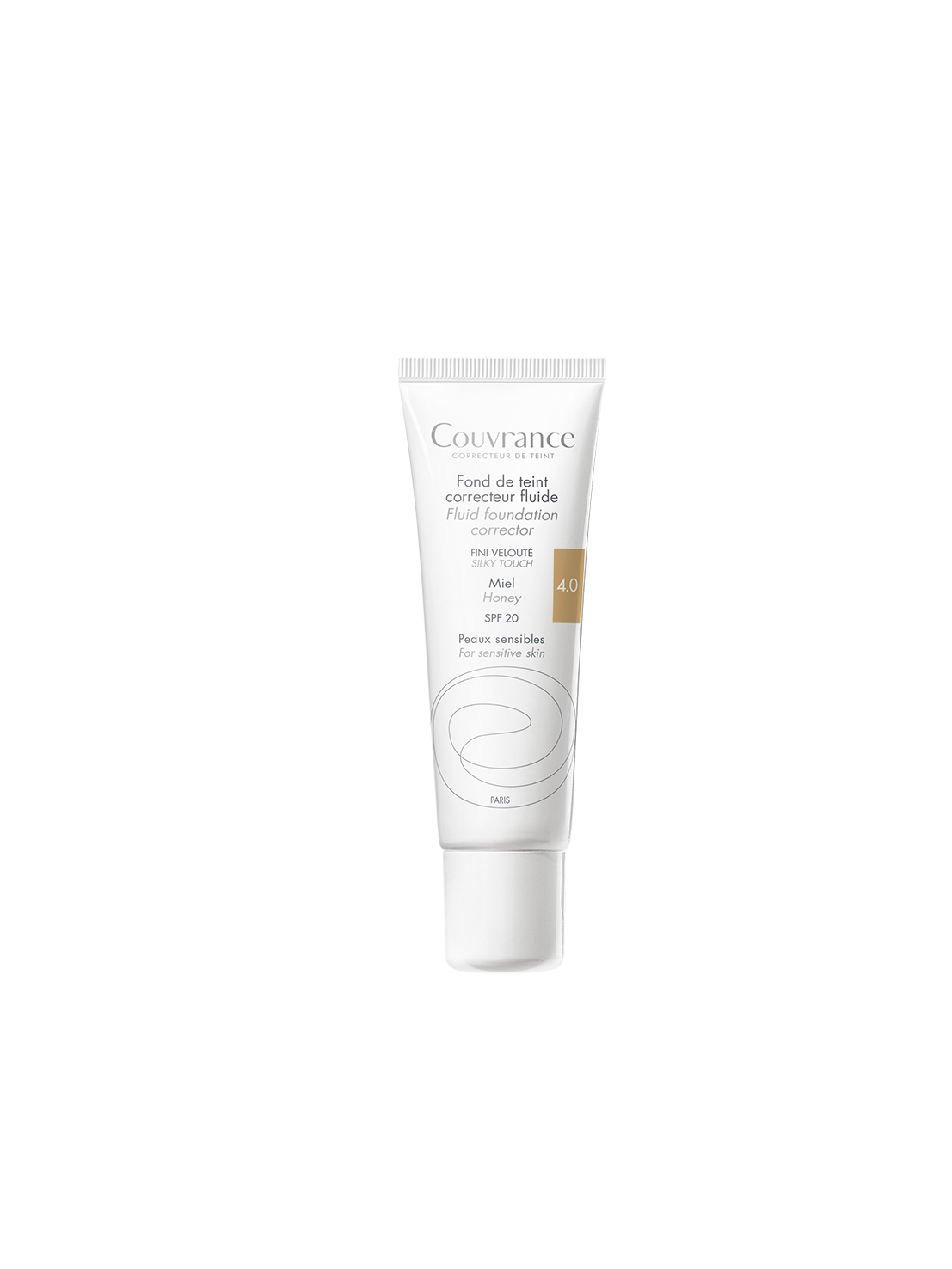 Couvrance fond de teint correcteur fluide Avène - Tube de 30 ml