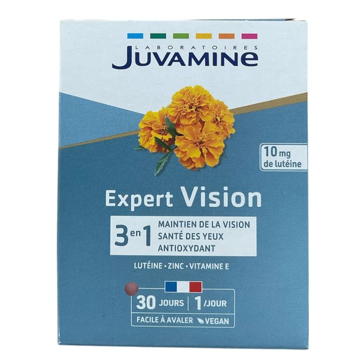 Expert vision 3en1 Juvamine - boite de 30 comprimés