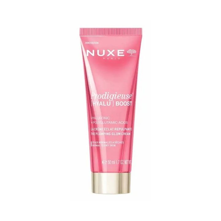Prodigieuse Hyalu Boost la crème éclat repulpante Nuxe - tube de 50ml