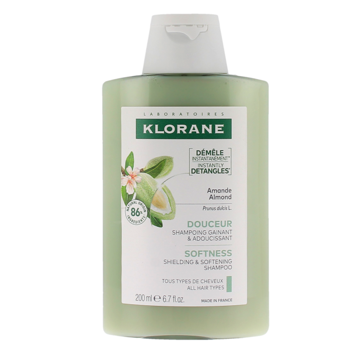 Shampoing Douceur Klorane - flacon de 200ml