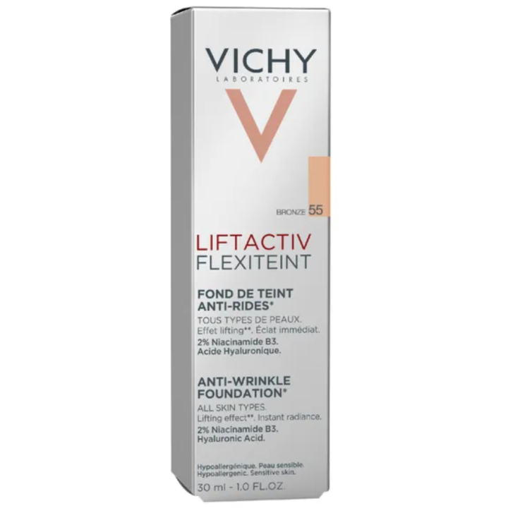 Lifetactive flexiteint teinte 55 bronze Vichy - flacon-pompe de 30ml