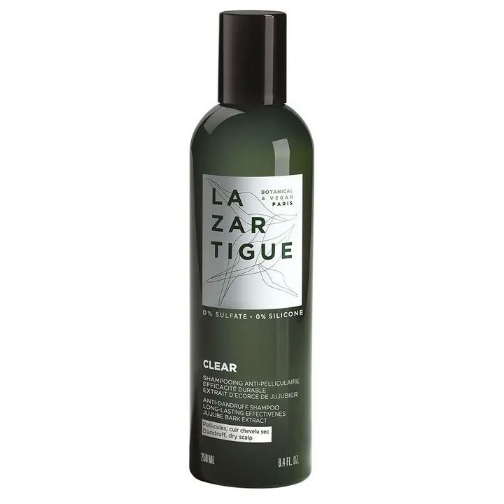 Clear Shampooing anti-pelliculaire cuir chevelu sec Lazartigue - flacon de 250ml