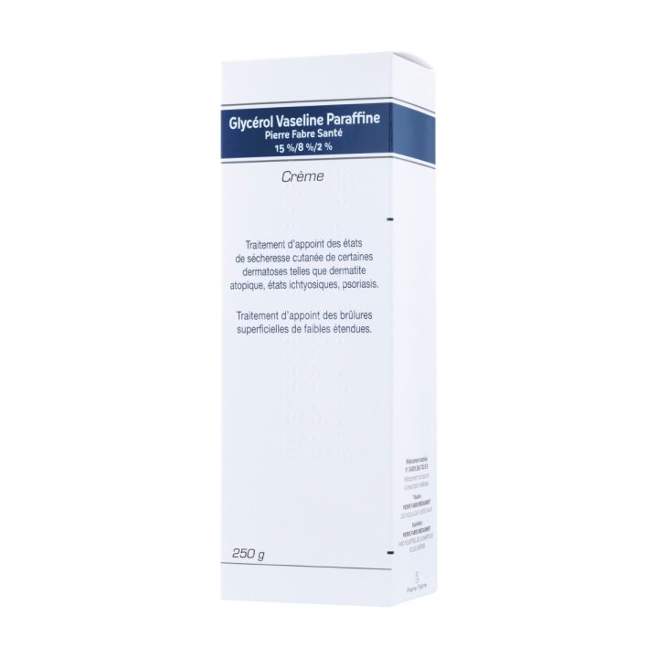 Glycérol vaseline paraffine Pierre Fabre - tube de 250 g