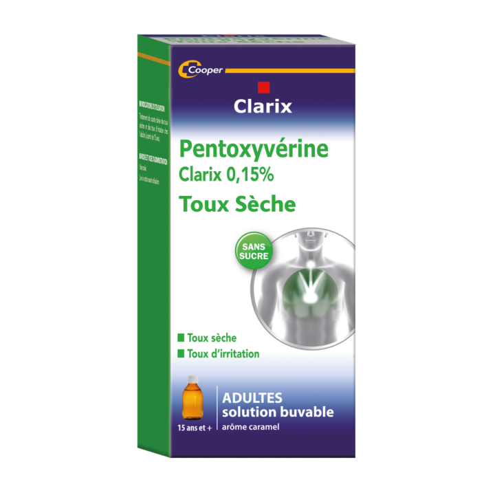 Clarix tous sèche sirop adulte - 200 ml